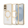Etui / obudowa na smartfona Tech-Protect Magflex Magsafe do Galaxy S25 Edge Shiny Gold